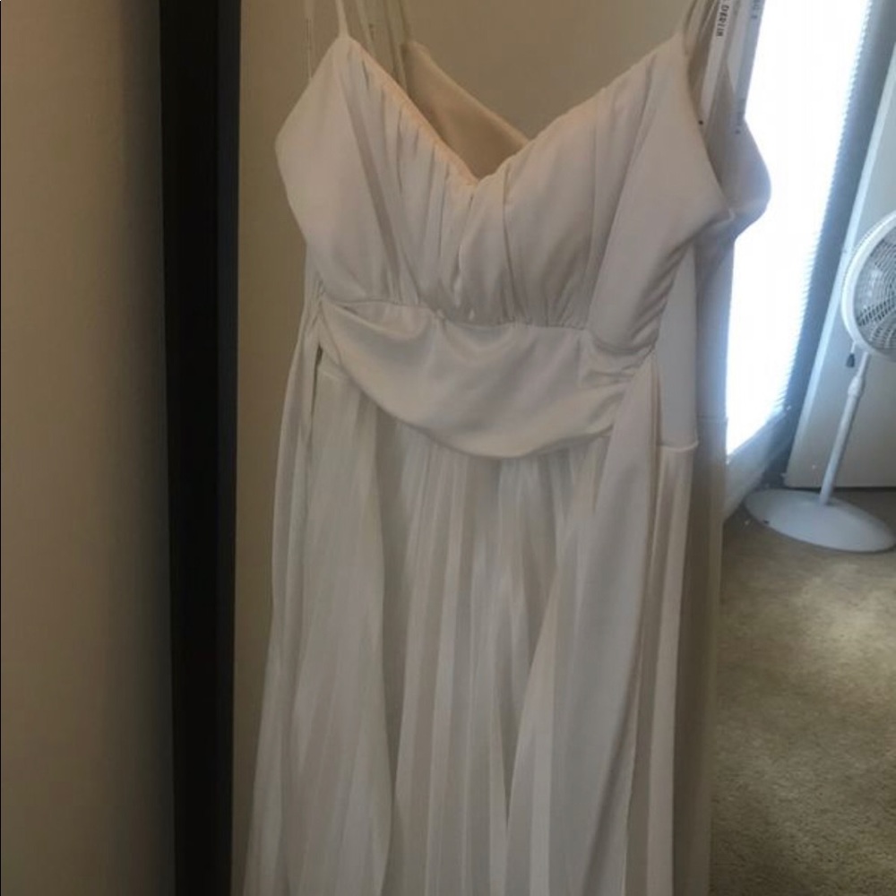 Cream dress